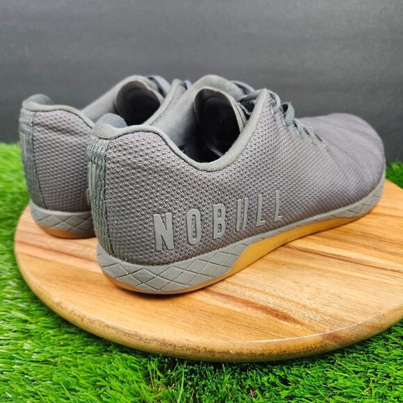 NOBULL Shoes Mens Size 11 Gray Trainer Sneakers Gum Sole CrossFit Athletic main image 6